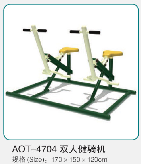 雙人健騎機